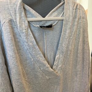 Hatch Light Gray Long Sleeve Dress